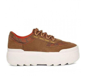 UGG Marin Mega Lace Chestnut White