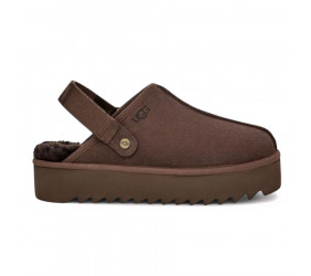 UGG Goldenstar Clog Platform Chocolate
