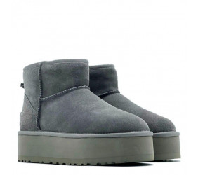 UGG Classic Mini Platform Grey