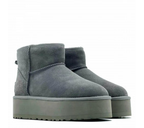 UGG Classic Mini Platform Grey