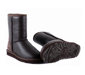 UGG Classic Short Metallic Chocolate