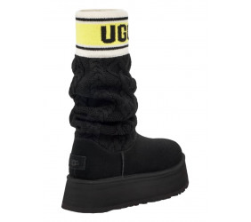 UGG Classic Sweater Letter Black