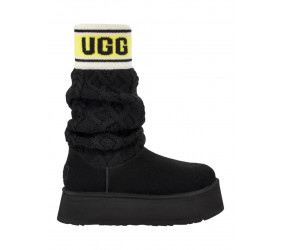 UGG Classic Sweater Letter Black