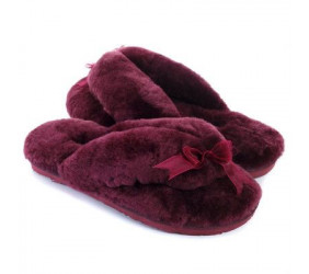 UGG Fluff Flip Flop II Dark Purple