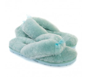UGG Fluff Flip Flop II Lake Blue