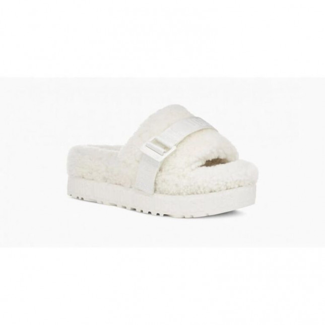 UGG Fluffita Platform - White