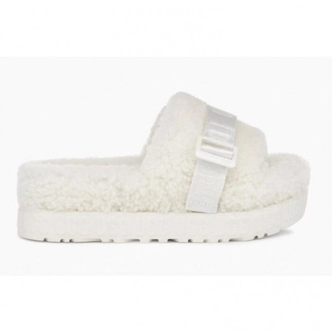 UGG Fluffita Platform - White