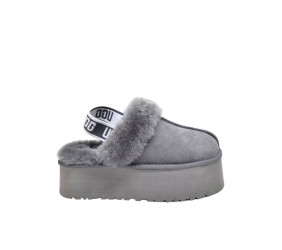UGG Funkette Suede Platform Grey