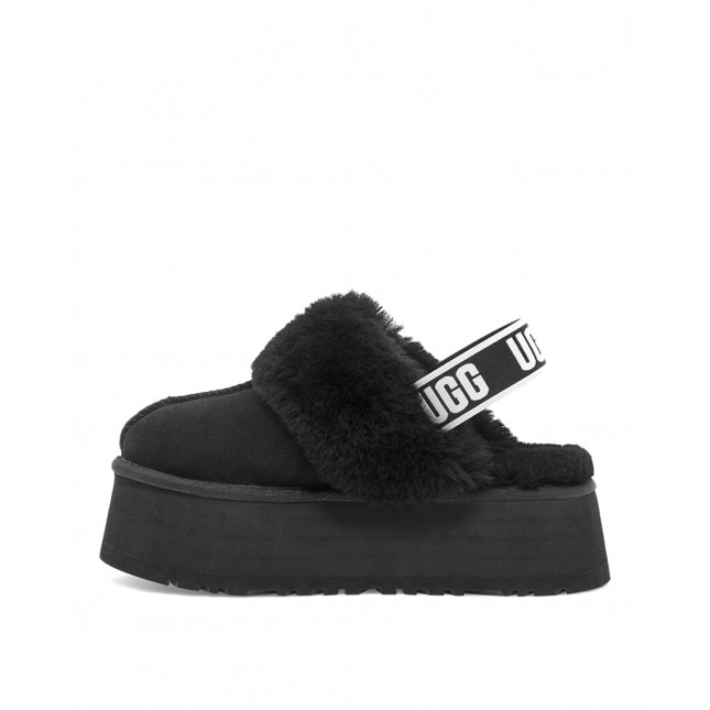 UGG Funkette Suede Platform Black