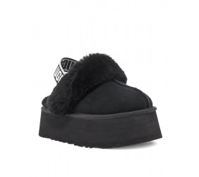 UGG Funkette Suede Platform Black