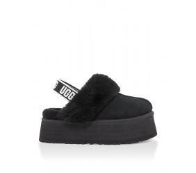 UGG Funkette Suede Platform Black