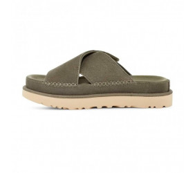 UGG Goldenstar Cross Slide - Moss Green