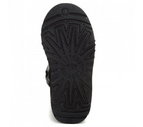 UGG Kids Bailey Button Bling Metallic Black