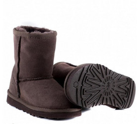 UGG Kids Classic Short Chocolate