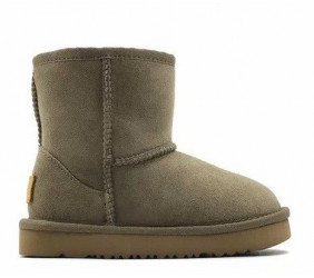UGG Kids Classic Short II Khaki