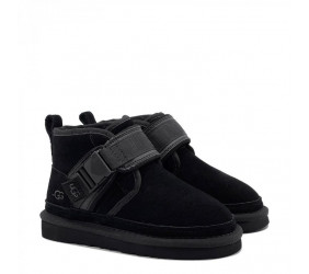 UGG Kids Neumel Snapback Black