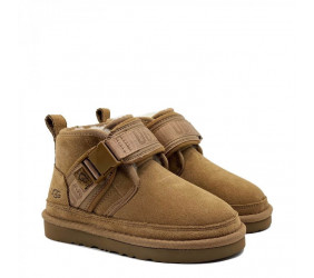 UGG Kids Neumel Snapback Chestnut