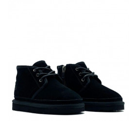 UGG Kids Neumel Zip II Black