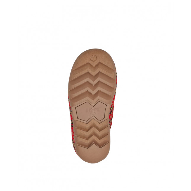UGG Maxi Heritage Braid Clog-Chestnut