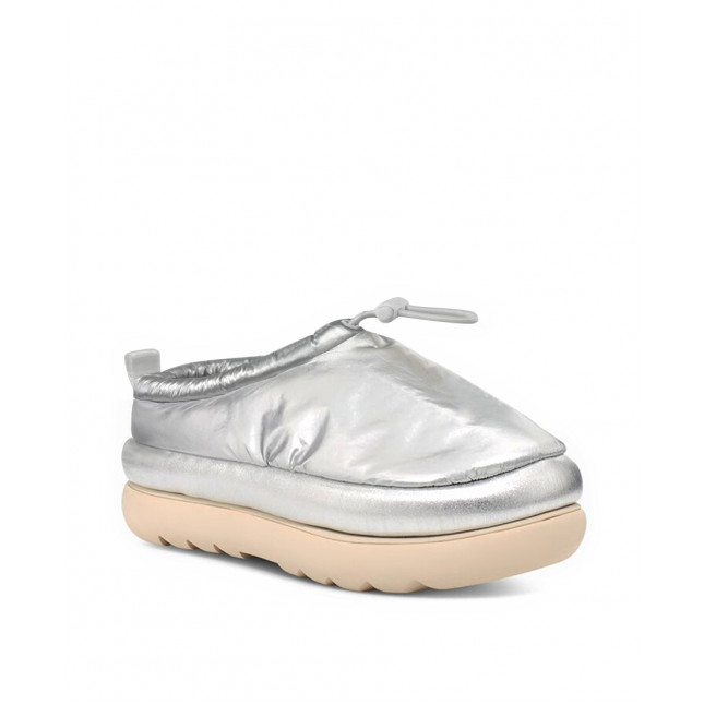 UGG Maxi Heritage Braid Clog-Silver