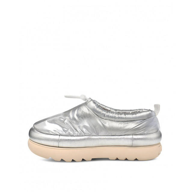 UGG Maxi Heritage Braid Clog-Silver