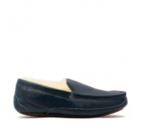UGG Mens Ascot Leather Navy