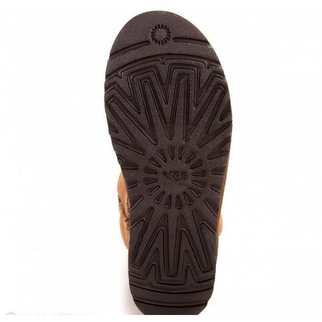 UGG Bailey Bow Mini Chocolate