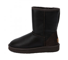 UGG Mens Classic Short Metallic Chocolate