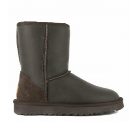 UGG Mens Classic Short Metallic Chocolate