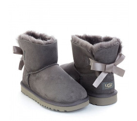 UGG Bailey Bow Mini Grey