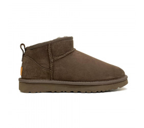 UGG Mens Classic Ultra Mini II Chocolate