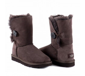 UGG Bailey Button II Chocolate