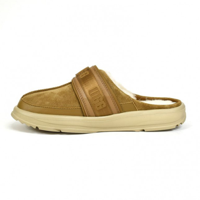 UGG Mens Slippers Kick It Slide Chestnut