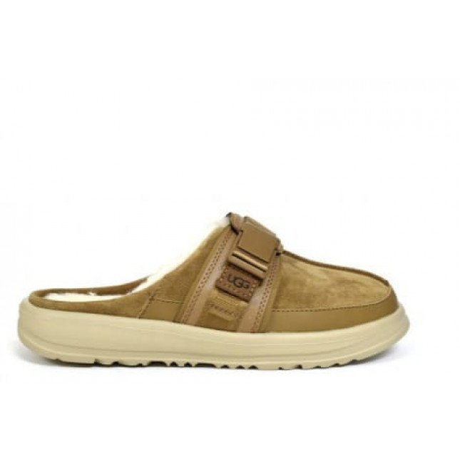 UGG Mens Slippers Kick It Slide Chestnut