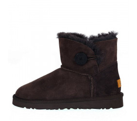 UGG Mini Bailey Button II Chocolate