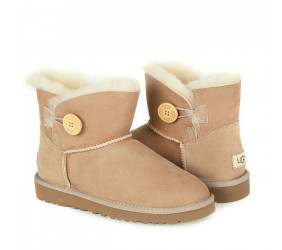 UGG Mini Bailey Button II Sand