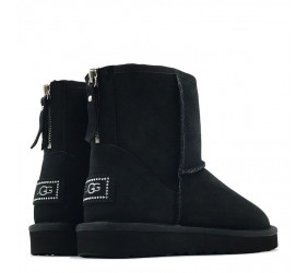 UGG Classic Mini Zip Black