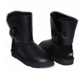 UGG Bailey Button Metallic Black