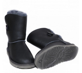 UGG Bailey Button Metallic Grey