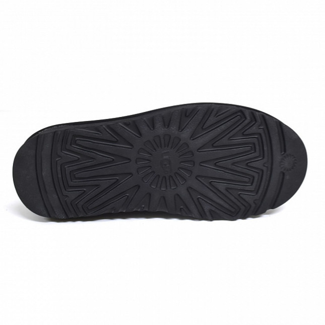 UGG Stitch Slip On Black