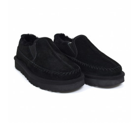 UGG Stitch Slip On Black