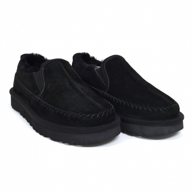 UGG Stitch Slip On Black