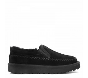 UGG Stitch Slip On Black