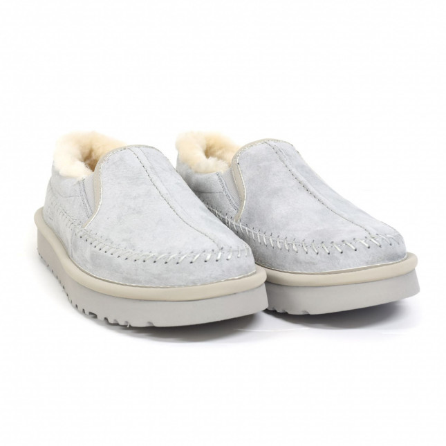 UGG Stitch Slip On Grey-Violet