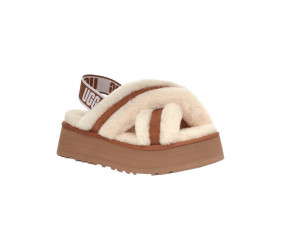 UGG W Disco Cross Slide Chestnut