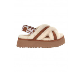 UGG W Disco Cross Slide Chestnut