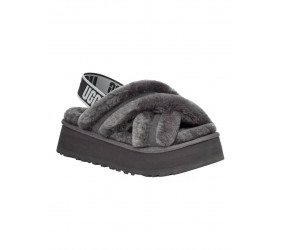 UGG W Disco Cross Slide Grey