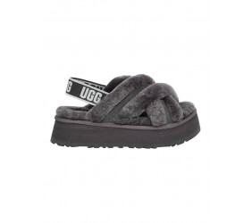 UGG W Disco Cross Slide Grey
