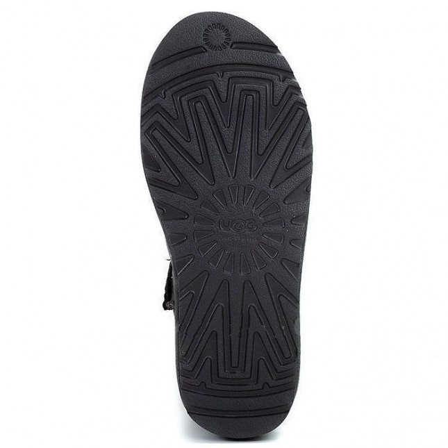 UGG Zip Mini Metallic Black