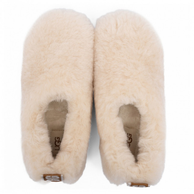 UGG Hailey Fluff Slippers Natural